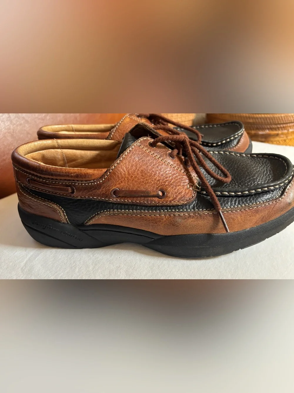 Dr. Comfort Patrick 8560 Men’s Leather Boat Shoes – New Without Box